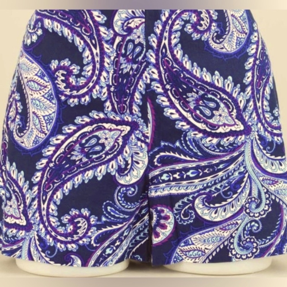 Banana Republic Paisley Shorts size 14